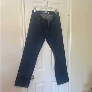 Dark Blue Denim Jeans